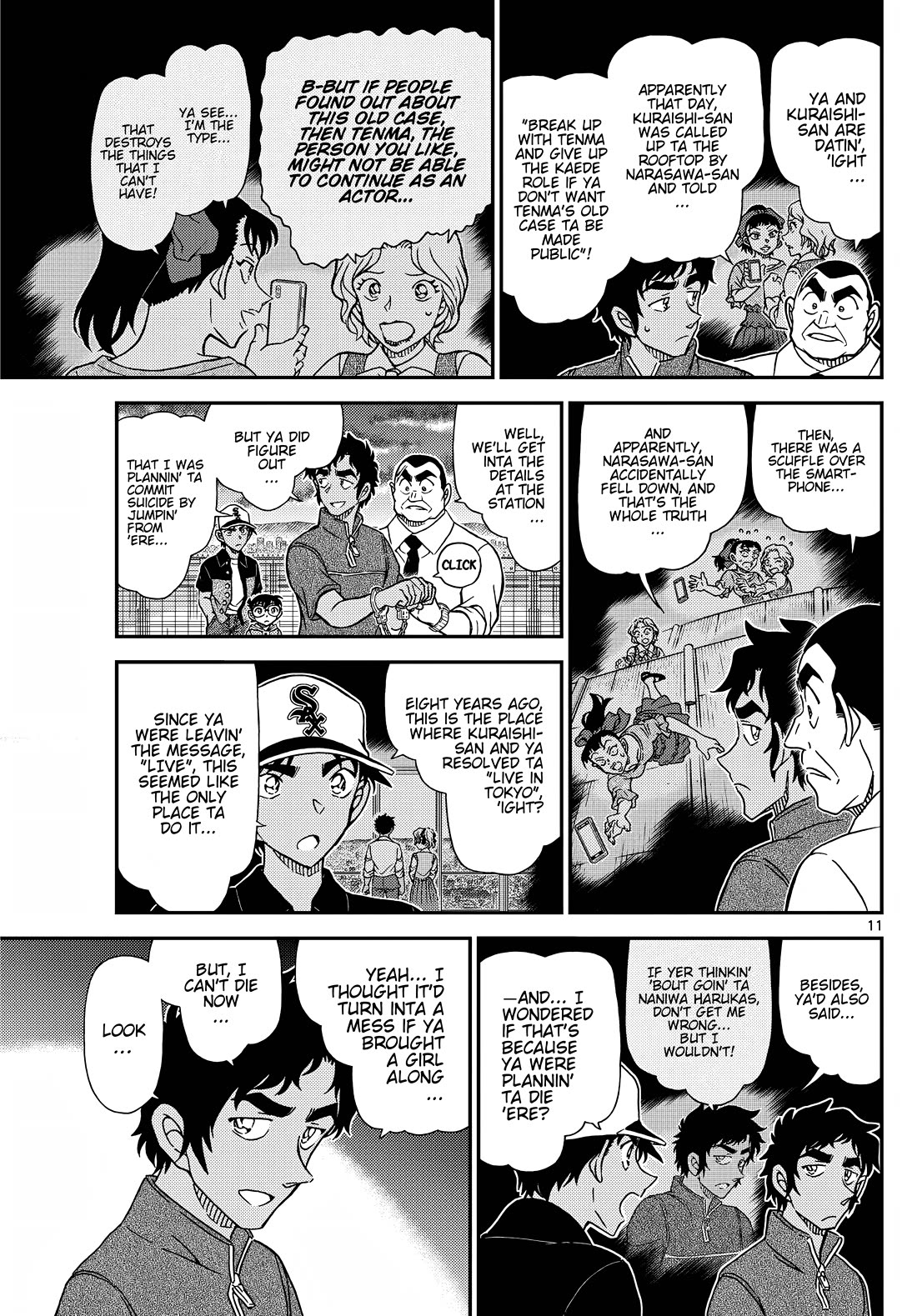 Detective Conan Chapter 1133 page 11 - Chapter 1133: The Madder-Coloured Final Day