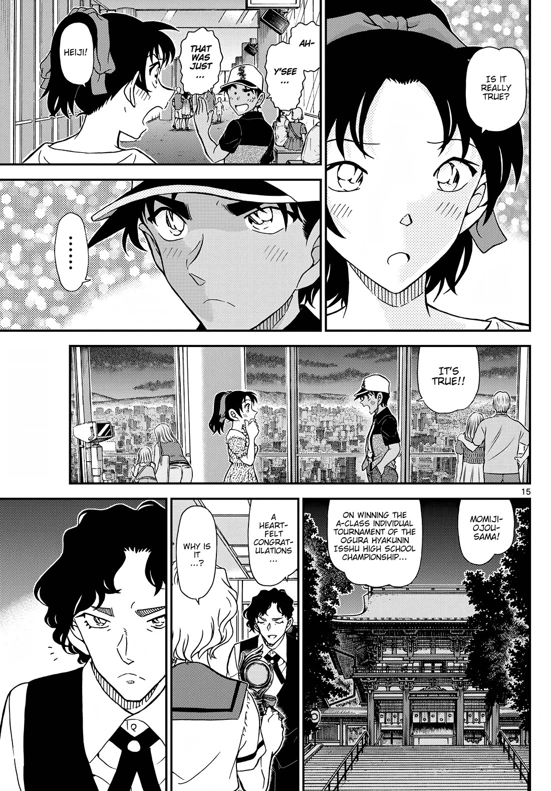 Detective Conan Chapter 1133 page 15 - Chapter 1133: The Madder-Coloured Final Day
