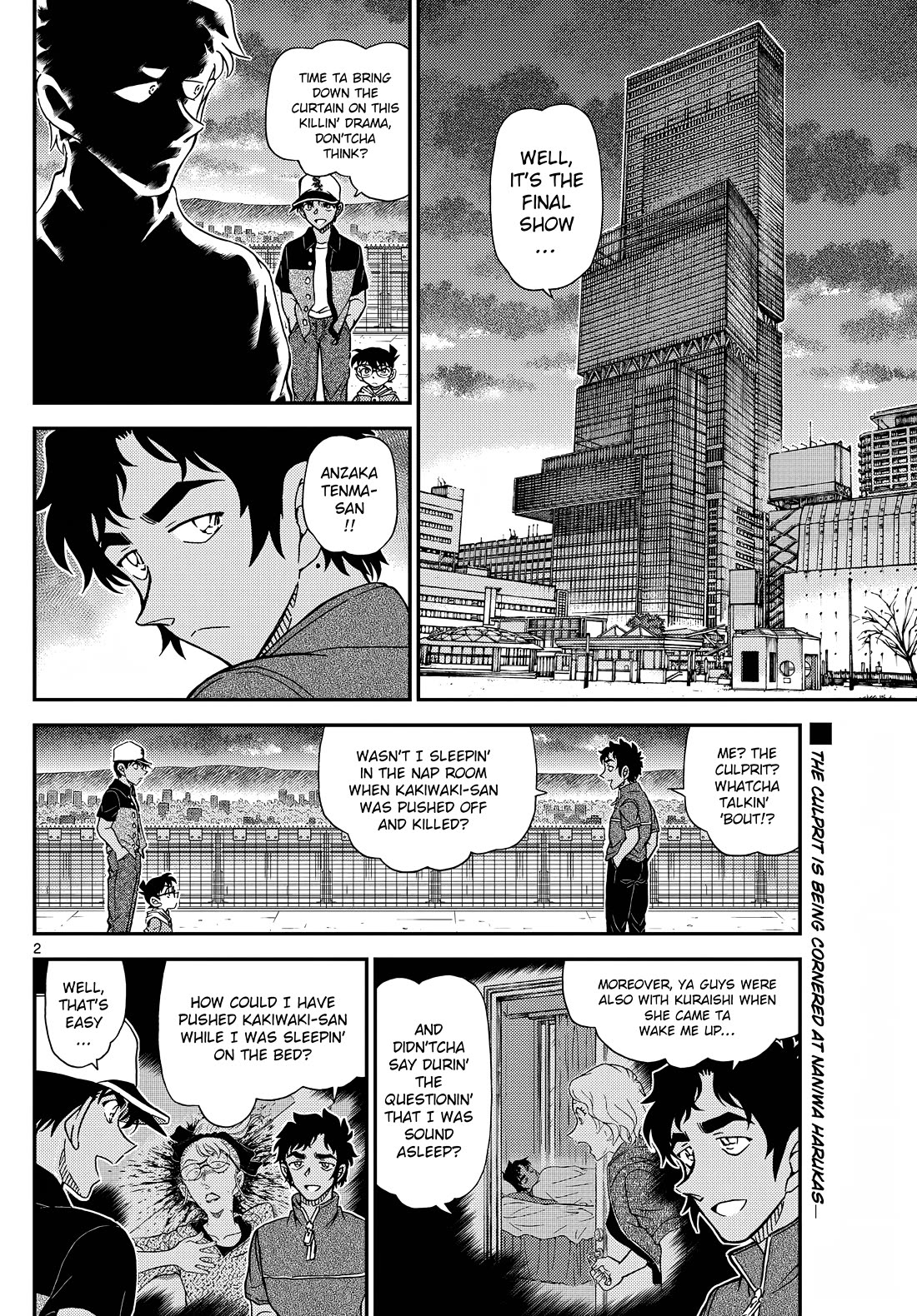 Detective Conan Chapter 1133 page 2 - Chapter 1133: The Madder-Coloured Final Day