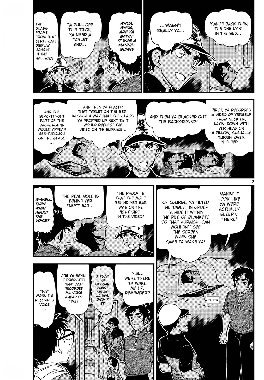 Detective Conan Chapter 1133 page 3 - Chapter 1133: The Madder-Coloured Final Day