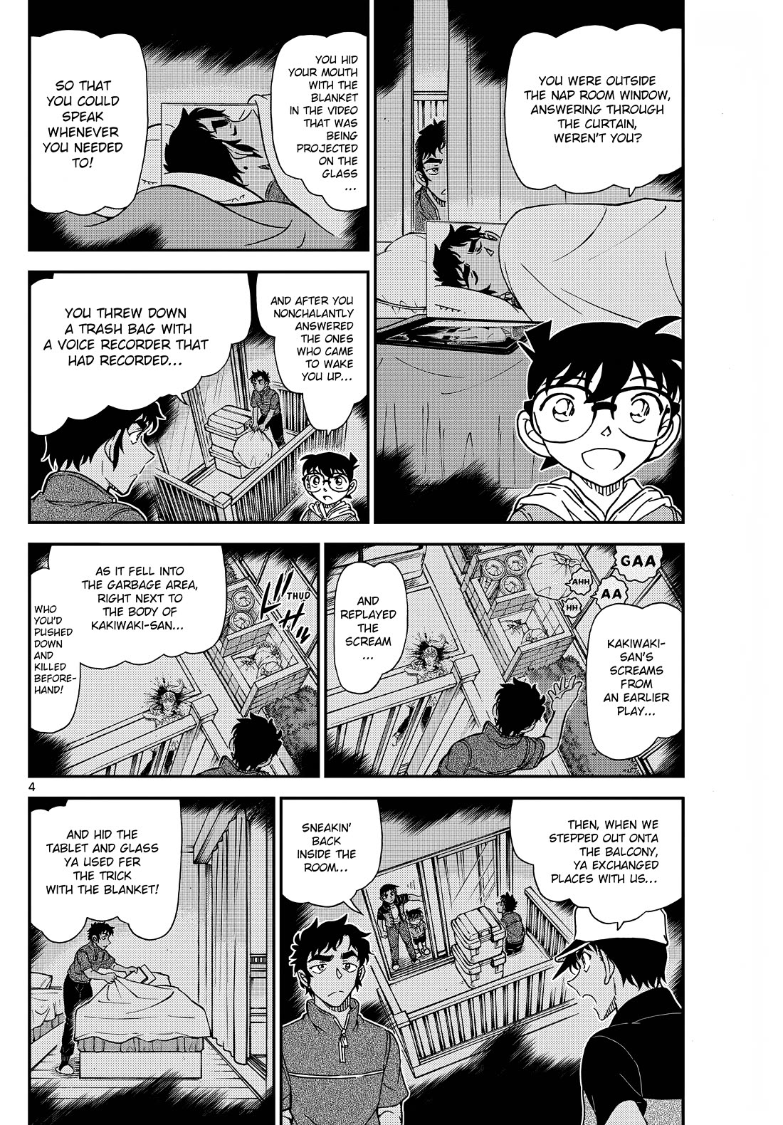 Detective Conan Chapter 1133 page 4 - Chapter 1133: The Madder-Coloured Final Day
