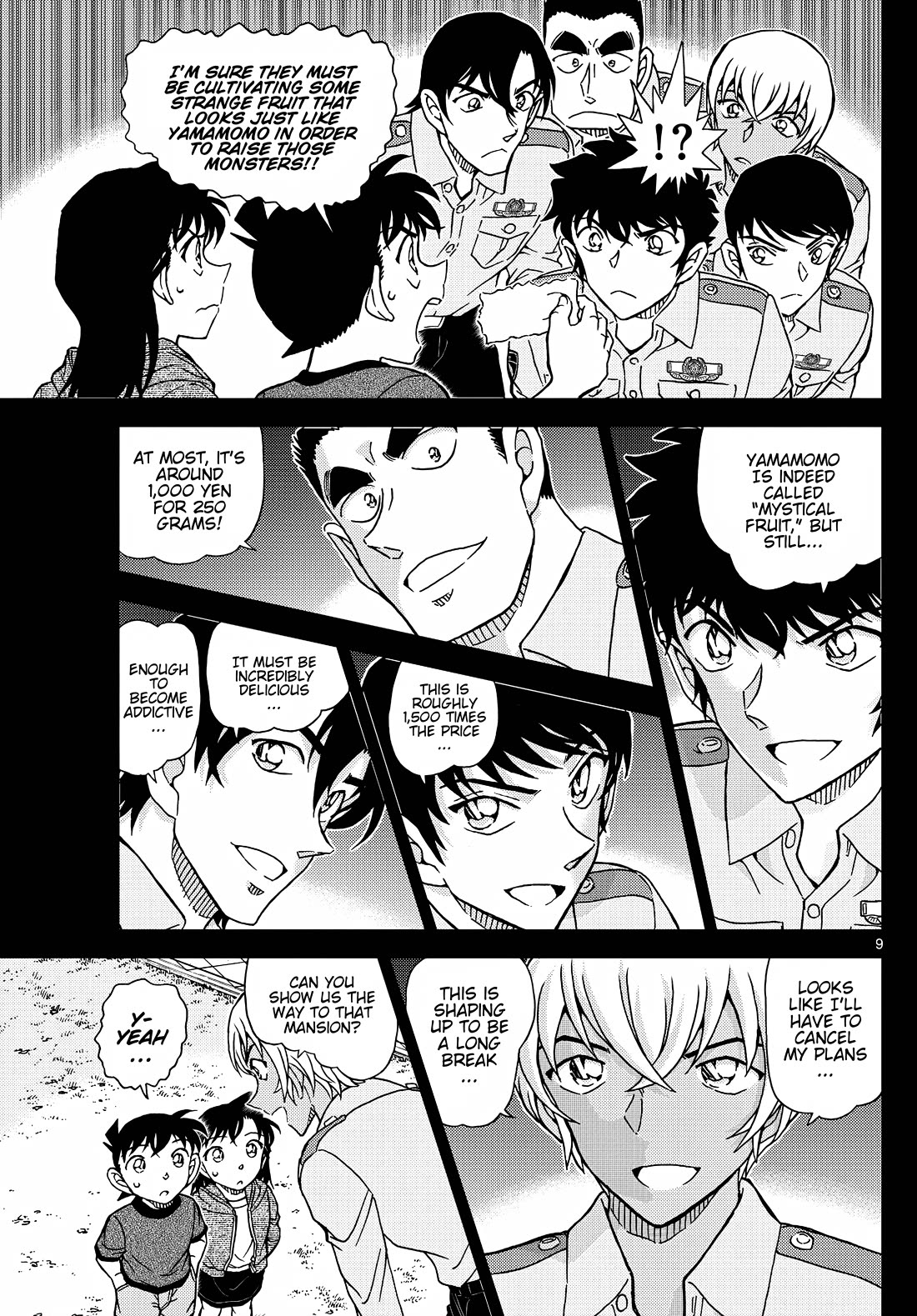 Detective Conan Chapter 1134 page 10 - Chapter 1134: A Coincidental Encounter
