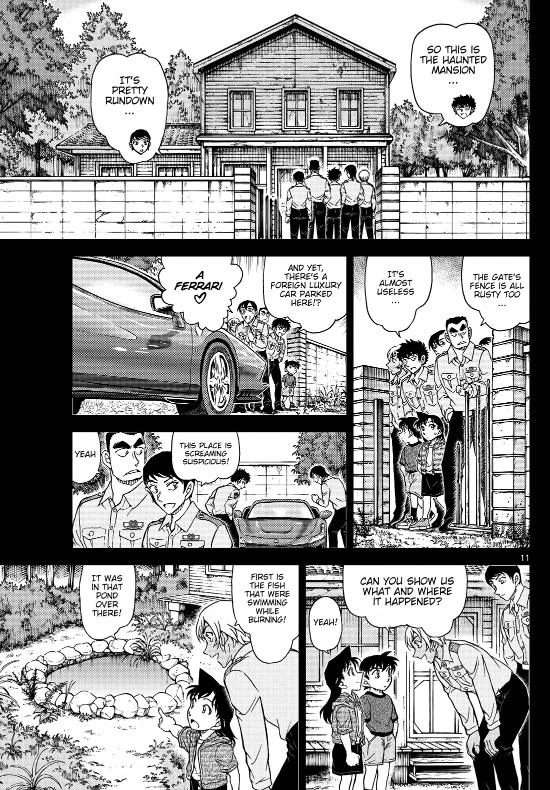 Detective Conan Chapter 1134 page 12 - Chapter 1134: A Coincidental Encounter