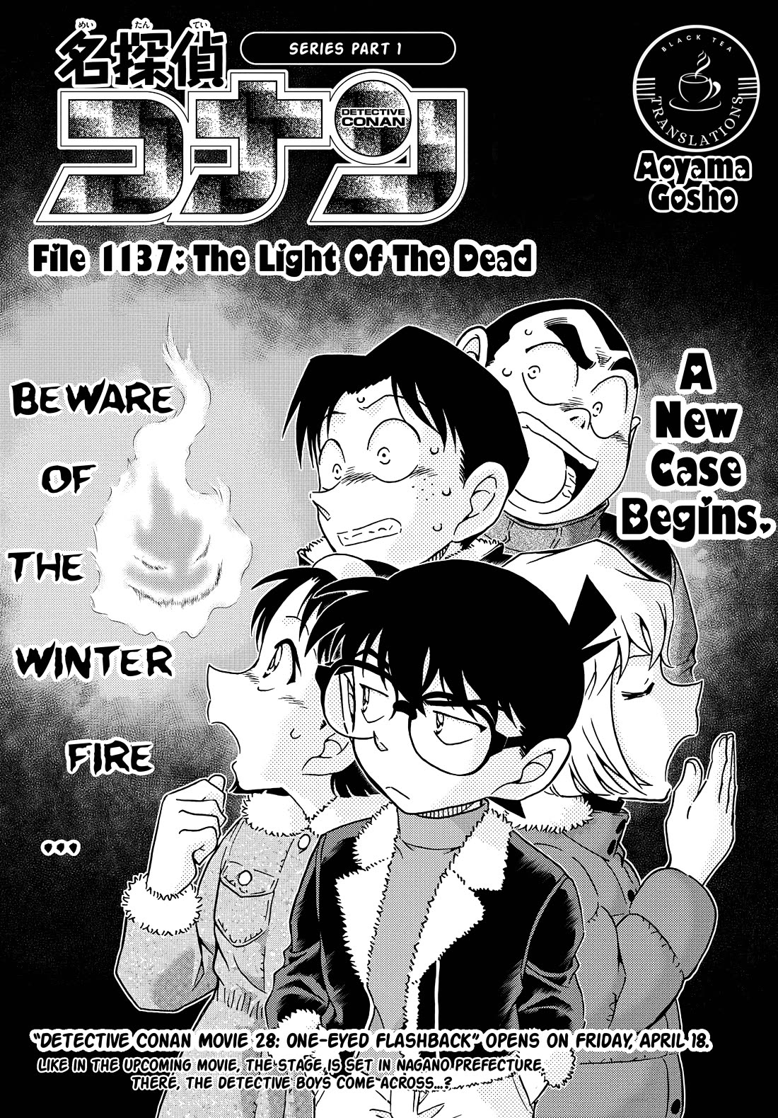 Detective Conan Chapter 1137 page 1 - Chapter 1137: The Light Of The Dead