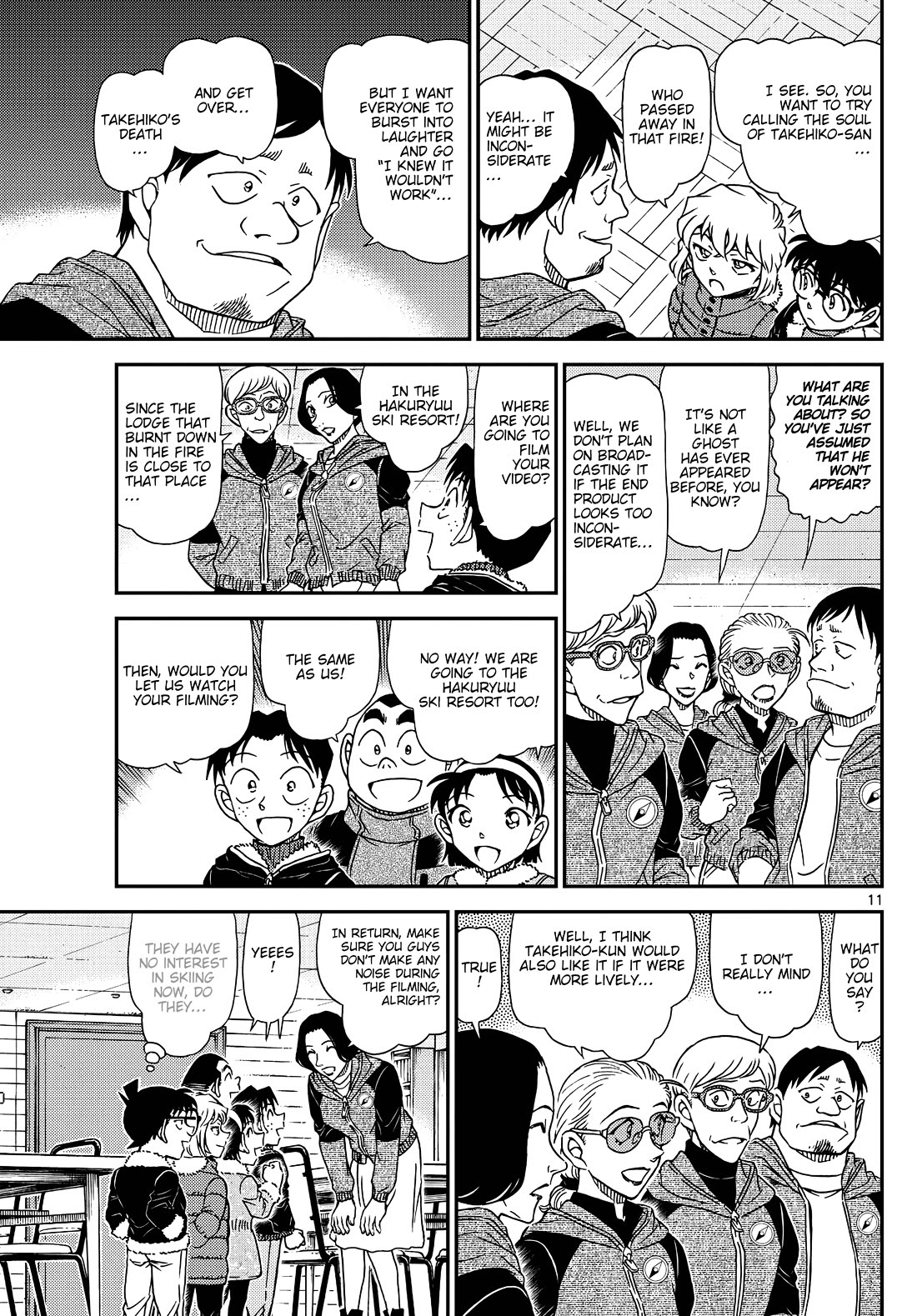 Detective Conan Chapter 1137 page 11 - Chapter 1137: The Light Of The Dead