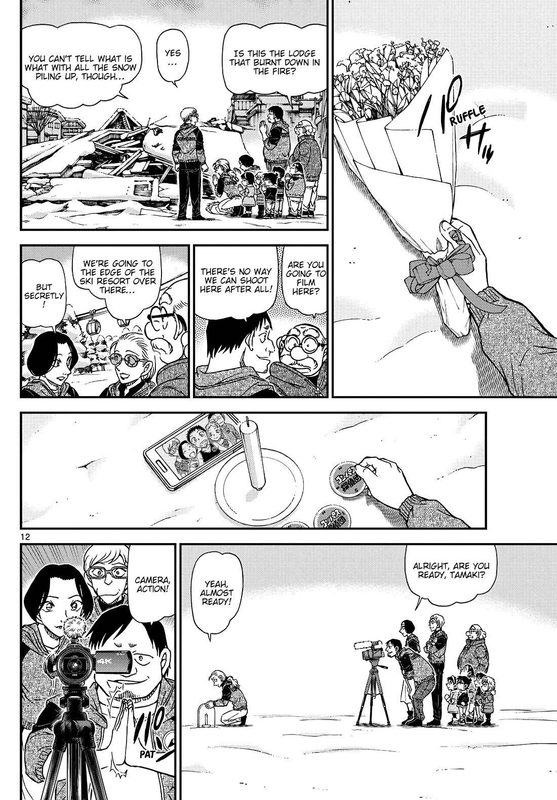 Detective Conan Chapter 1137 page 12 - Chapter 1137: The Light Of The Dead