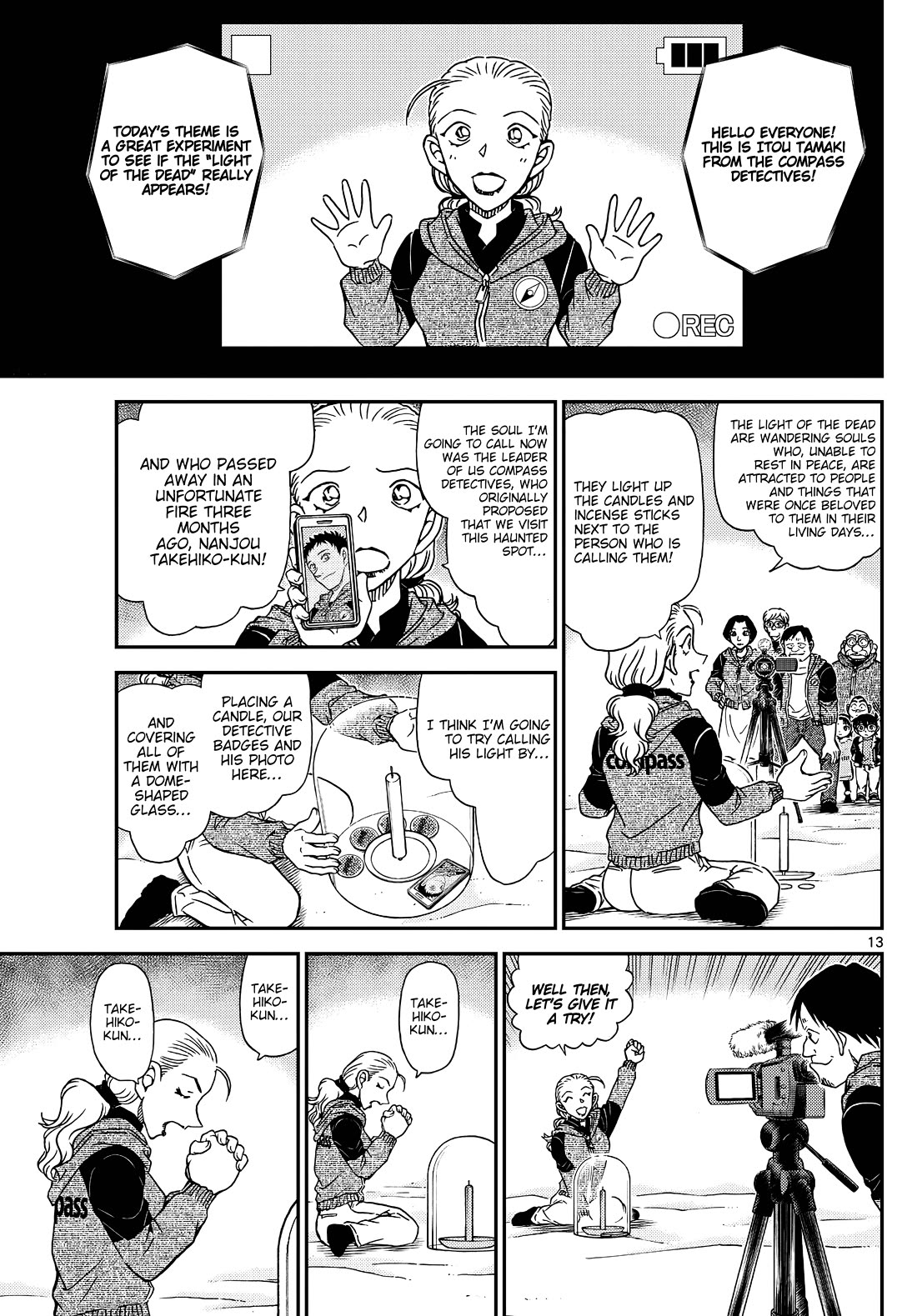 Detective Conan Chapter 1137 page 13 - Chapter 1137: The Light Of The Dead