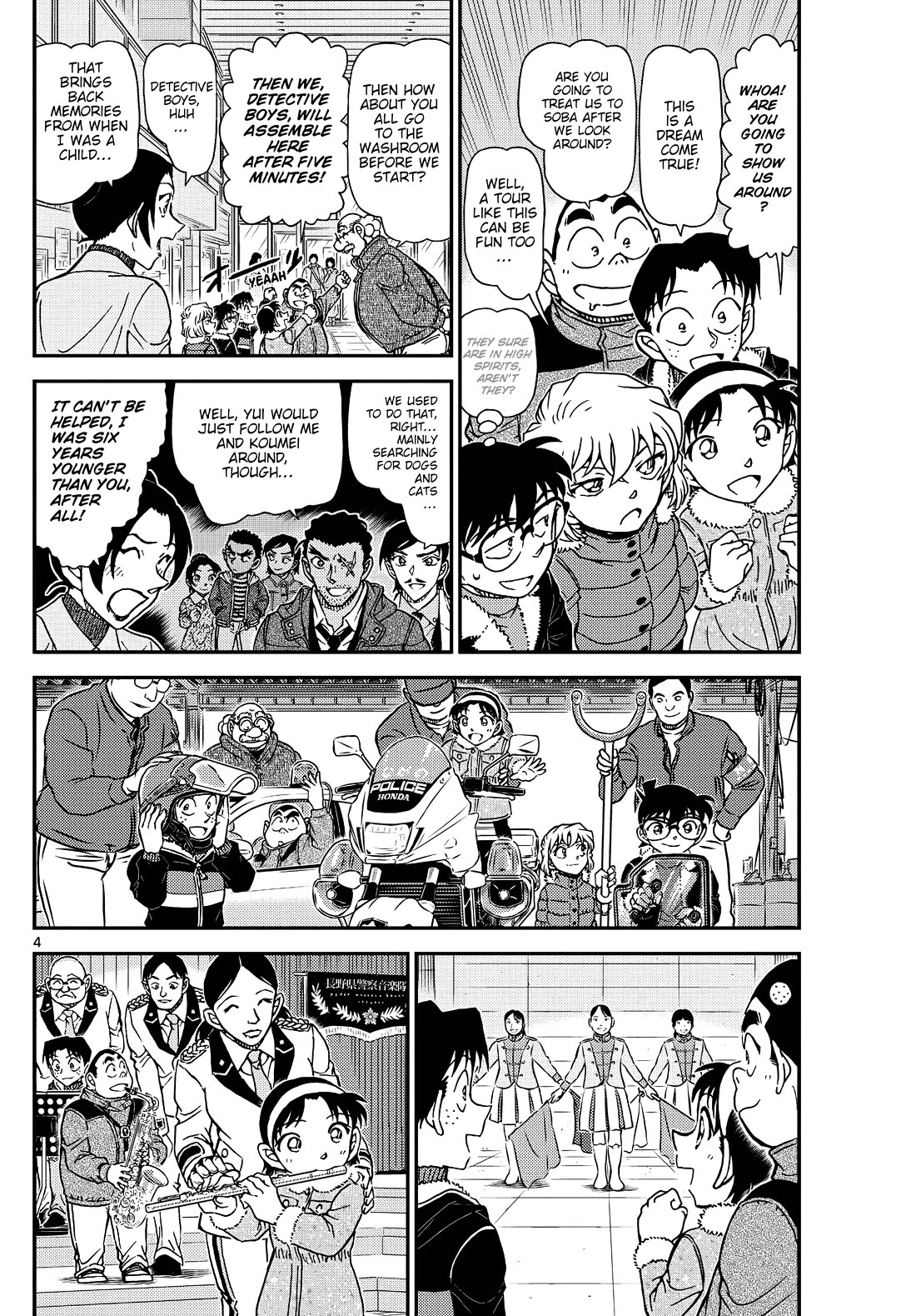 Detective Conan Chapter 1137 page 4 - Chapter 1137: The Light Of The Dead