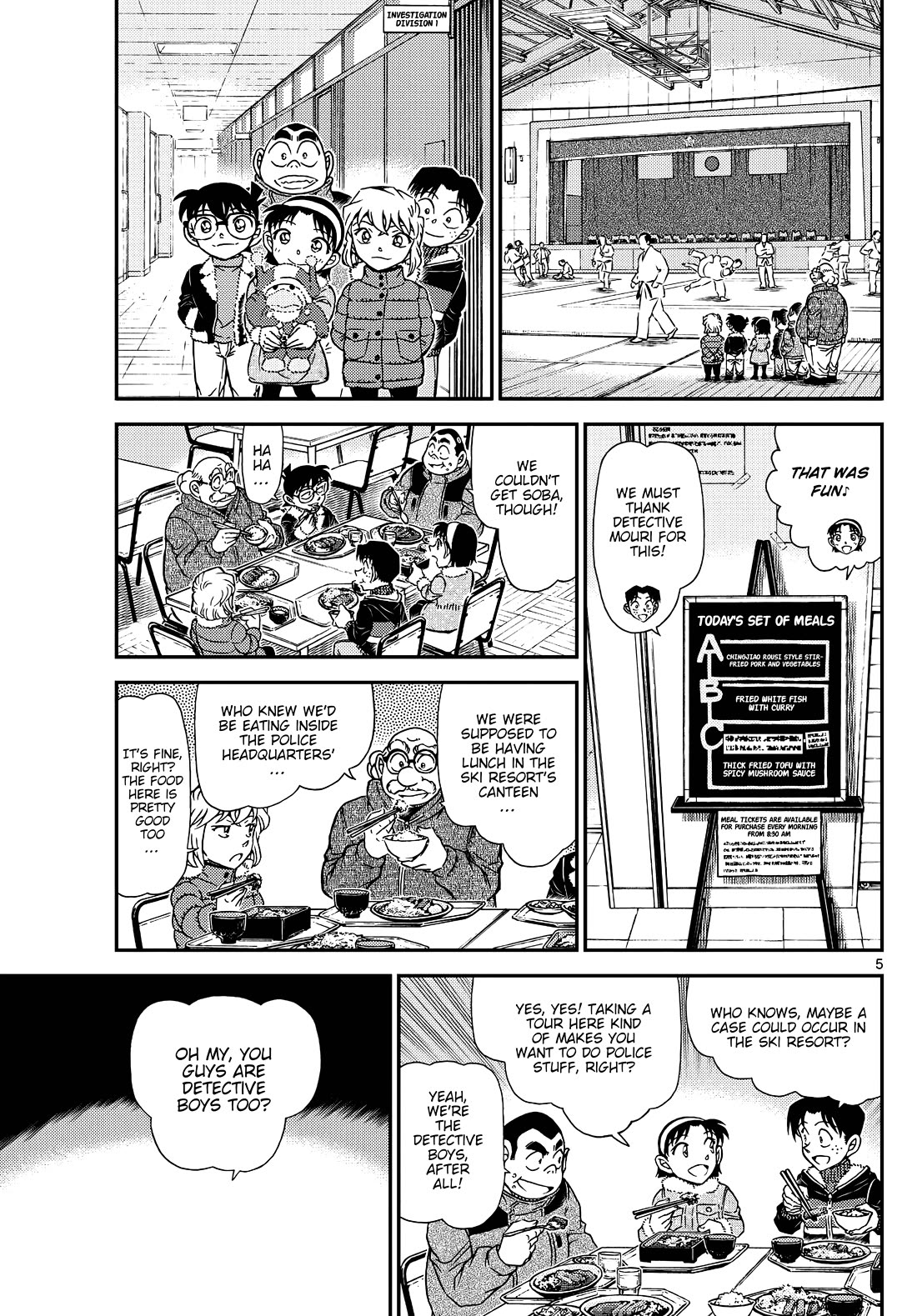 Detective Conan Chapter 1137 page 5 - Chapter 1137: The Light Of The Dead