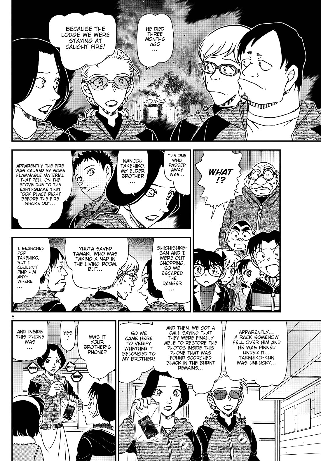Detective Conan Chapter 1137 page 8 - Chapter 1137: The Light Of The Dead