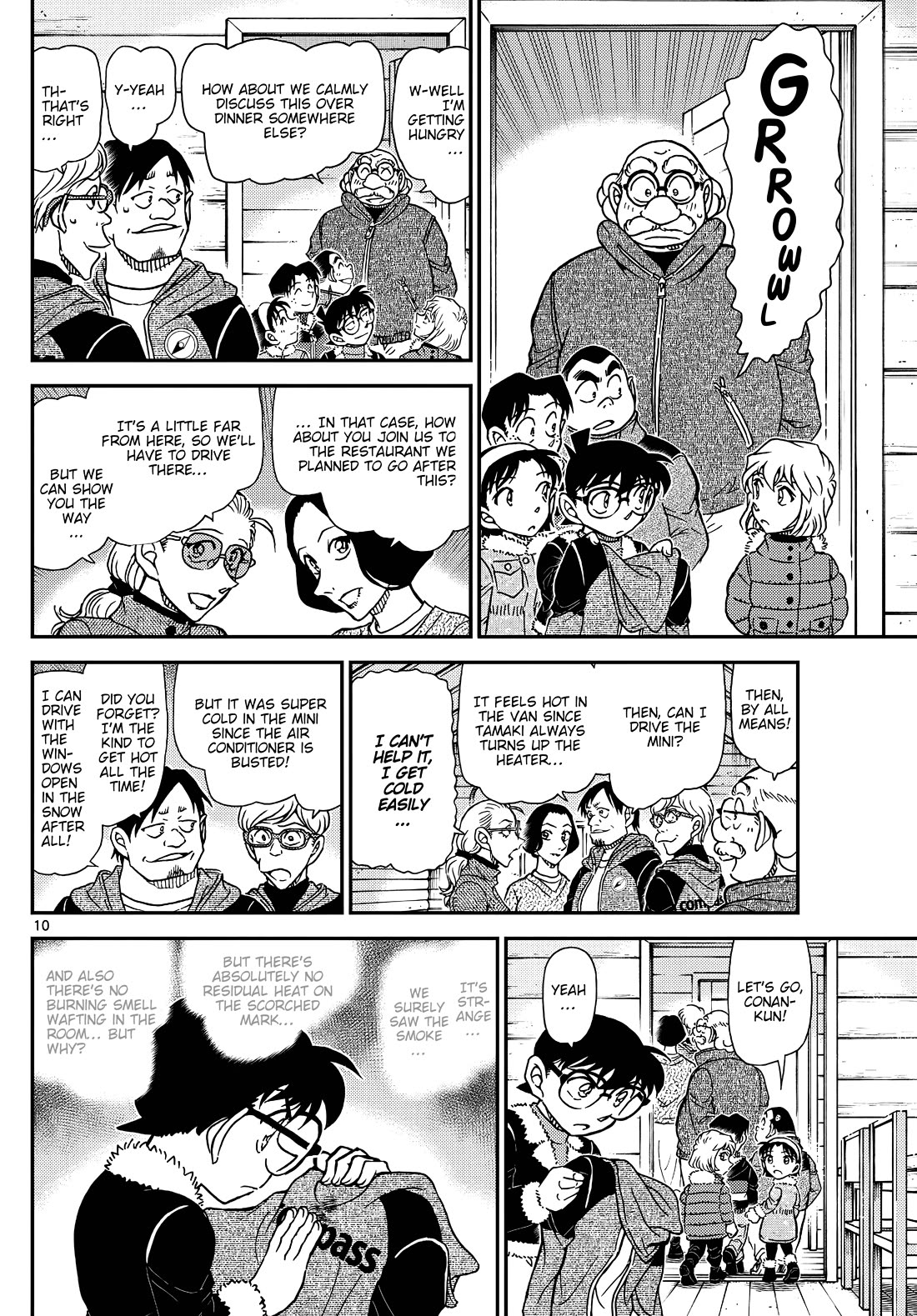 Detective Conan Chapter 1138 page 10 - Chapter 1138: The Fire Will Burn Once More