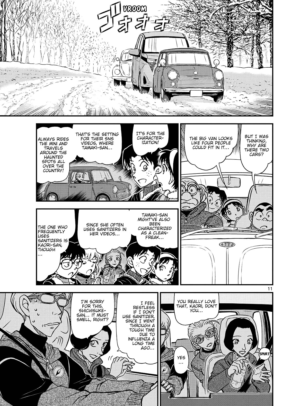 Detective Conan Chapter 1138 page 11 - Chapter 1138: The Fire Will Burn Once More