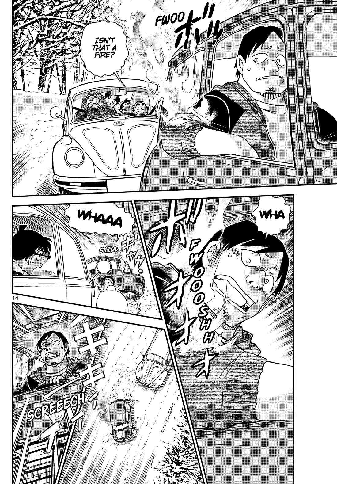 Detective Conan Chapter 1138 page 14 - Chapter 1138: The Fire Will Burn Once More