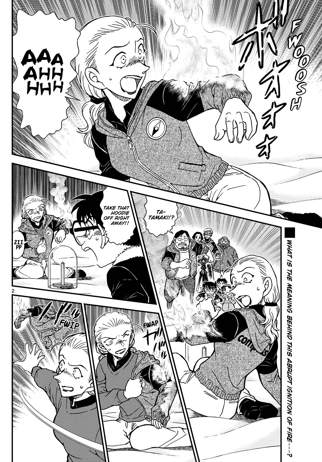 Detective Conan Chapter 1138 page 2 - Chapter 1138: The Fire Will Burn Once More