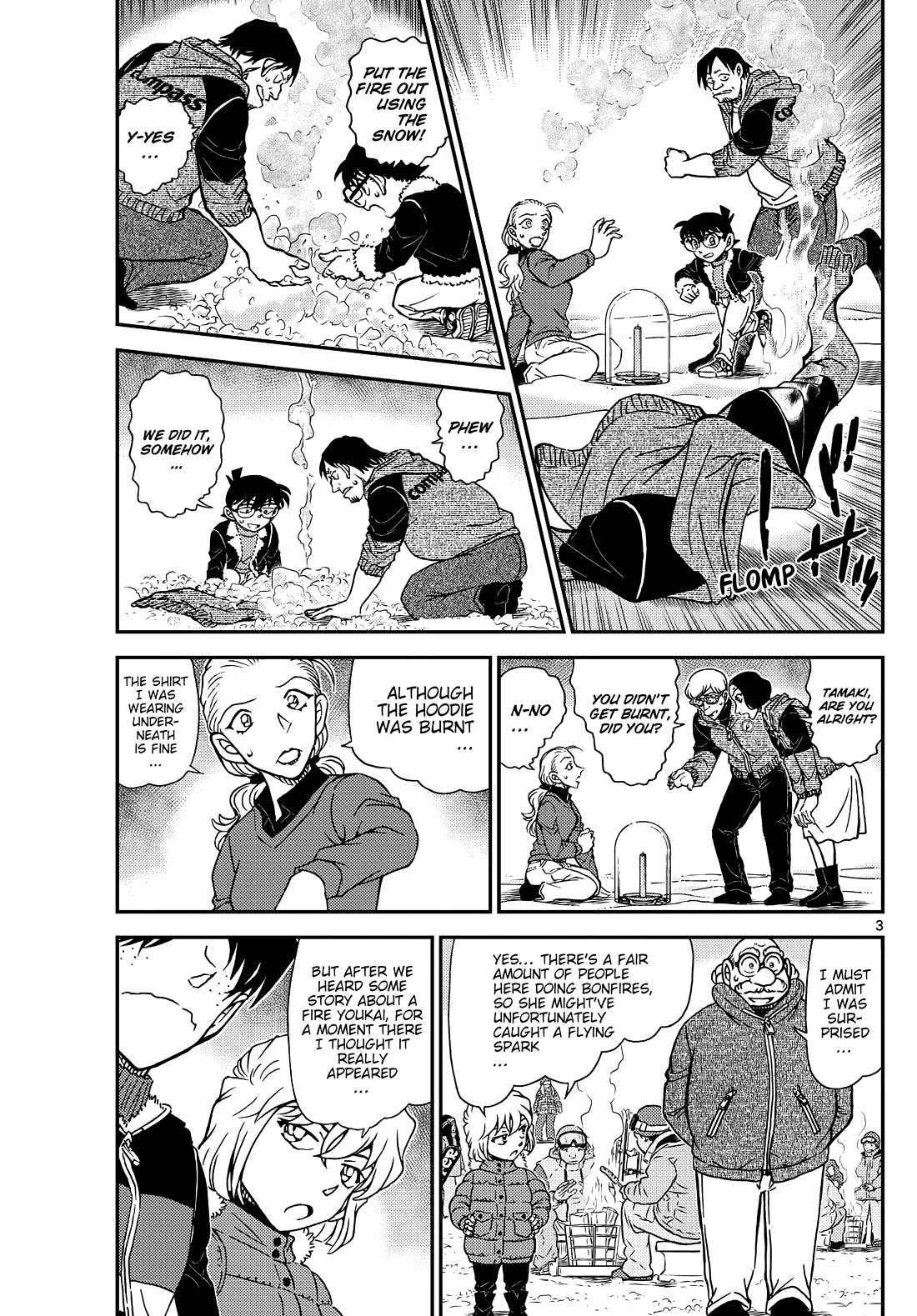 Detective Conan Chapter 1138 page 3 - Chapter 1138: The Fire Will Burn Once More