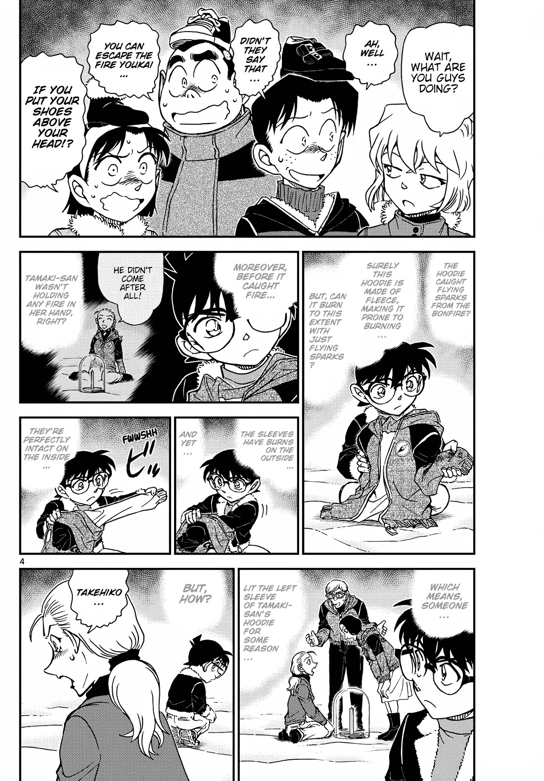 Detective Conan Chapter 1138 page 4 - Chapter 1138: The Fire Will Burn Once More