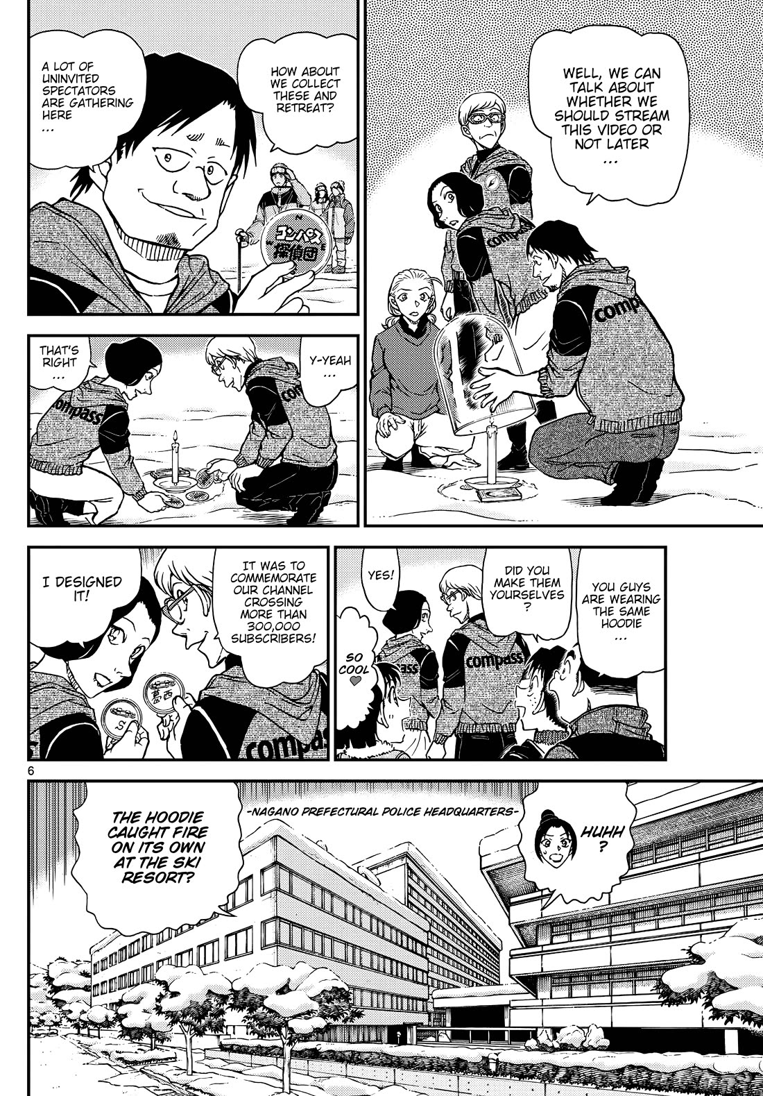 Detective Conan Chapter 1138 page 6 - Chapter 1138: The Fire Will Burn Once More
