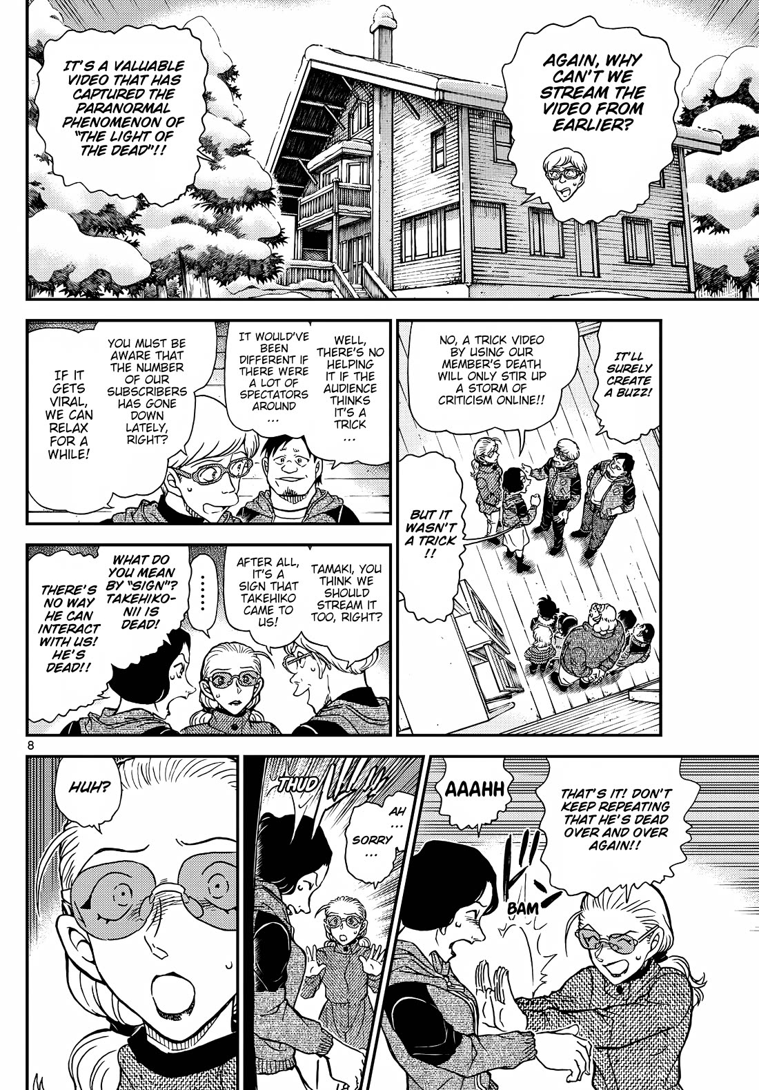 Detective Conan Chapter 1138 page 8 - Chapter 1138: The Fire Will Burn Once More