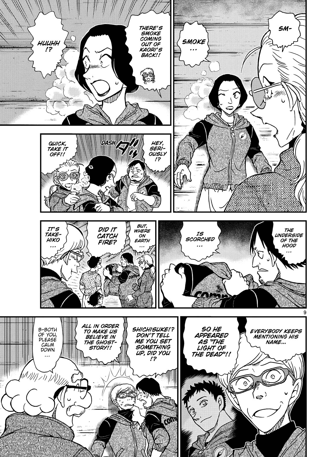 Detective Conan Chapter 1138 page 9 - Chapter 1138: The Fire Will Burn Once More