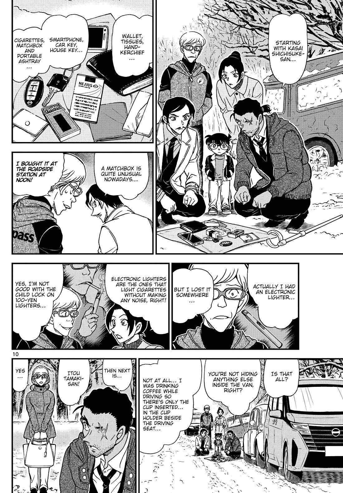 Detective Conan Chapter 1139 page 11 - Chapter 1139: Aftermath Of The Flames