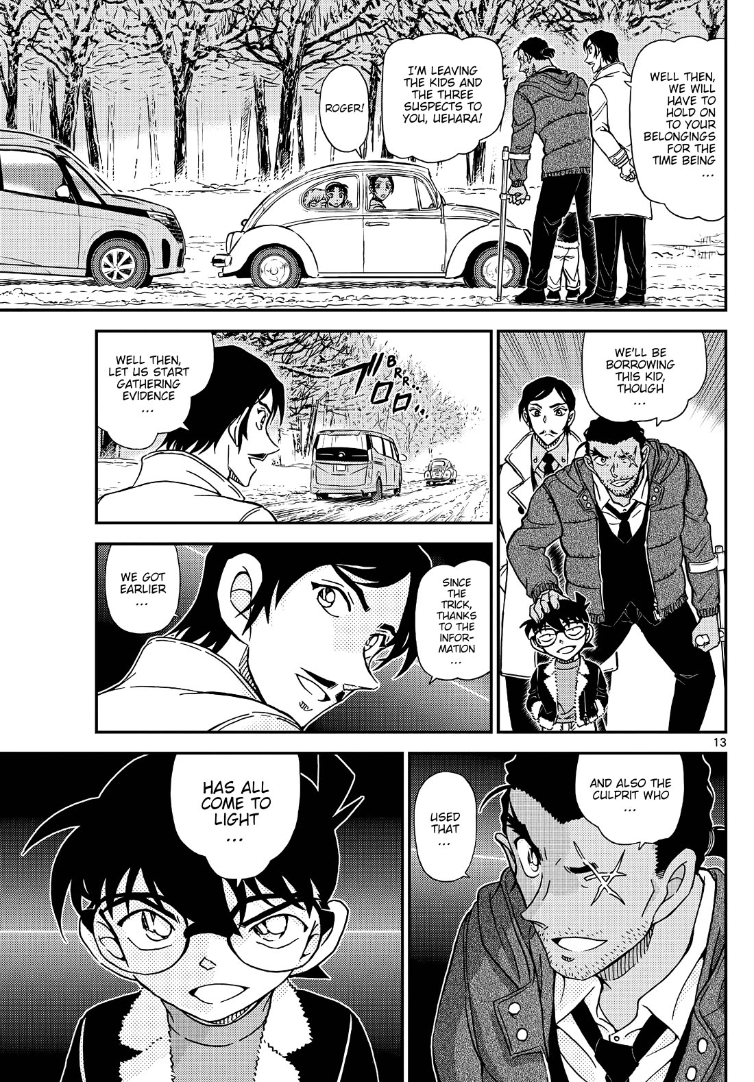 Detective Conan Chapter 1139 page 14 - Chapter 1139: Aftermath Of The Flames