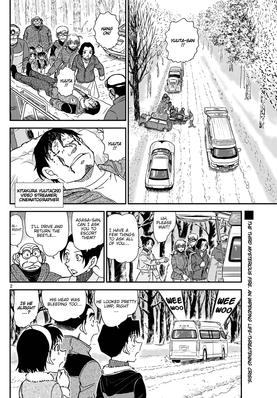 Detective Conan Chapter 1139 page 3 - Chapter 1139: Aftermath Of The Flames