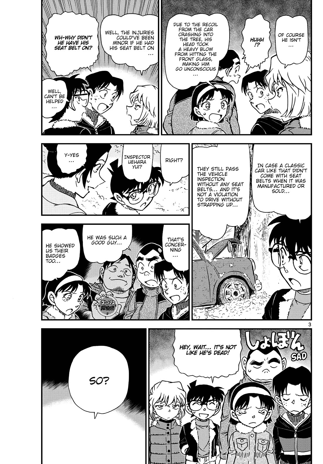 Detective Conan Chapter 1139 page 4 - Chapter 1139: Aftermath Of The Flames