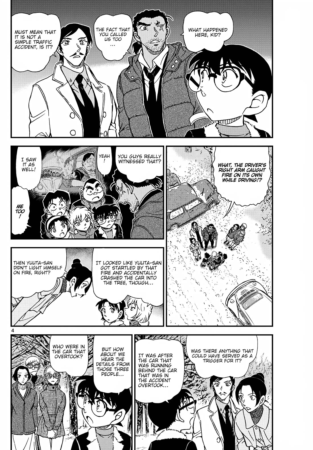 Detective Conan Chapter 1139 page 5 - Chapter 1139: Aftermath Of The Flames