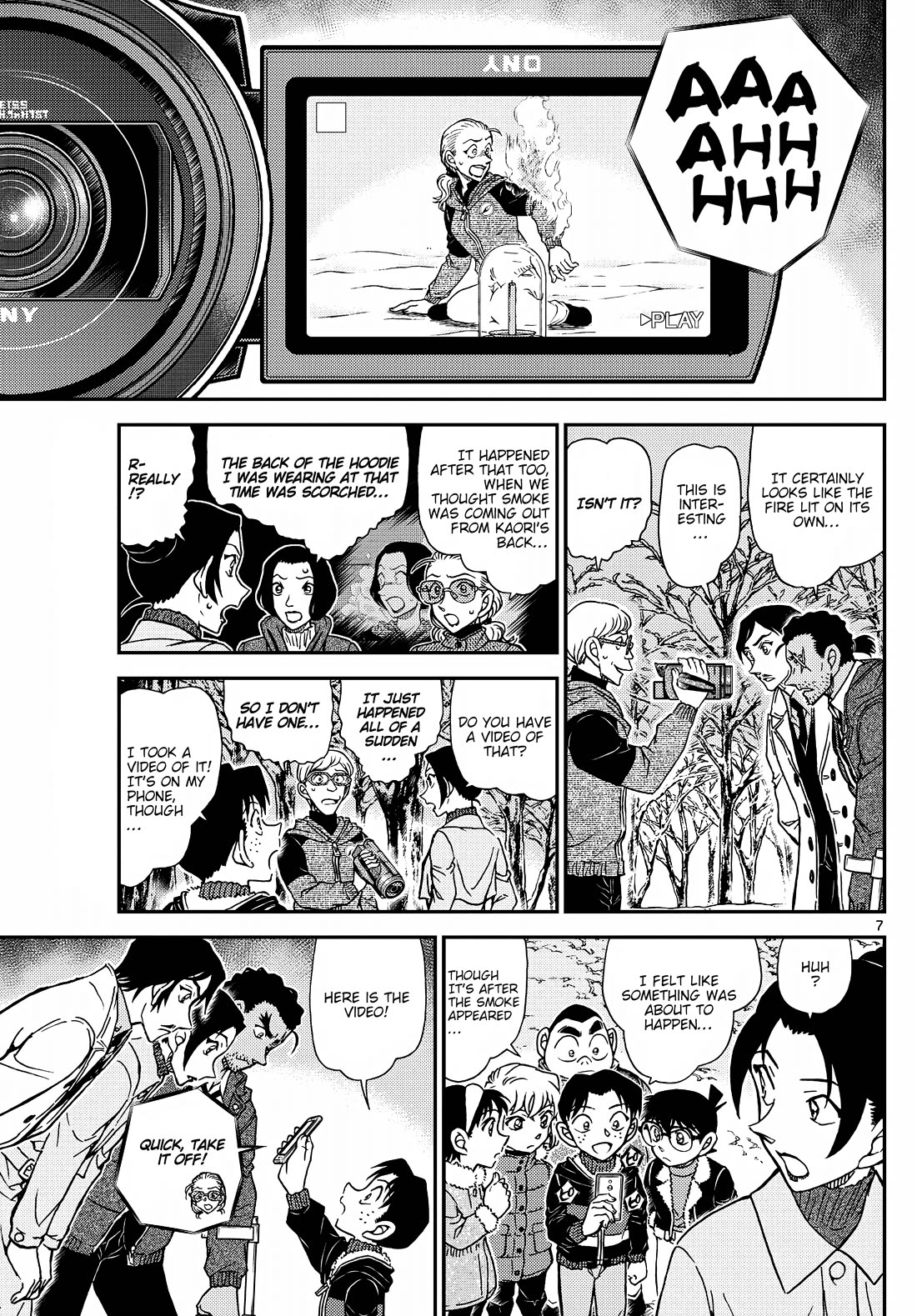 Detective Conan Chapter 1139 page 8 - Chapter 1139: Aftermath Of The Flames