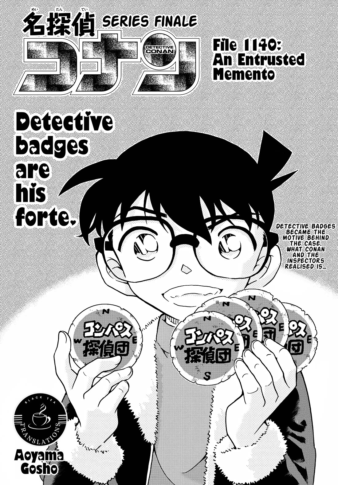 Detective Conan Chapter 1140 page 1 - Chapter 1140: An Entrusted Memento