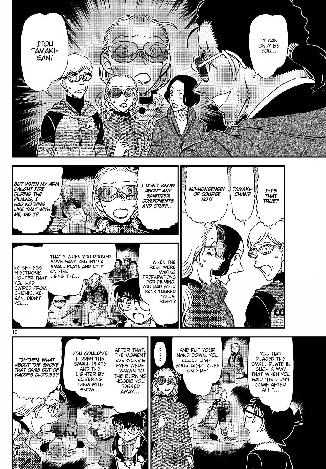Detective Conan Chapter 1140 page 10 - Chapter 1140: An Entrusted Memento