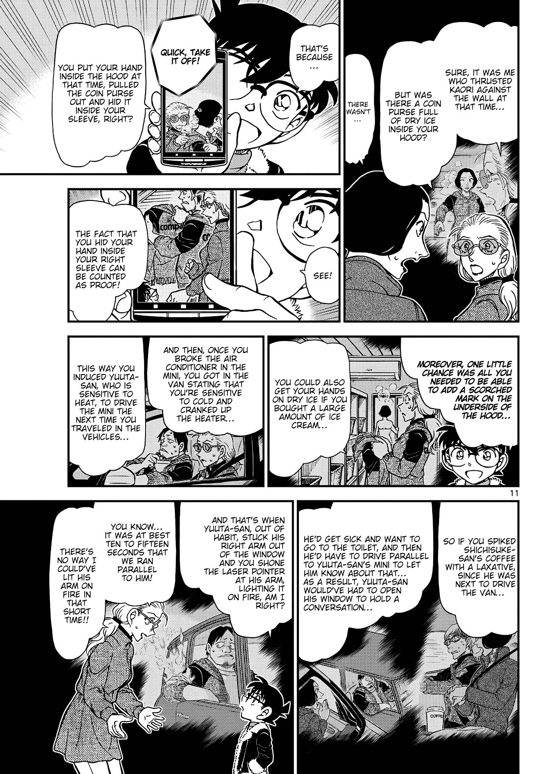 Detective Conan Chapter 1140 page 11 - Chapter 1140: An Entrusted Memento