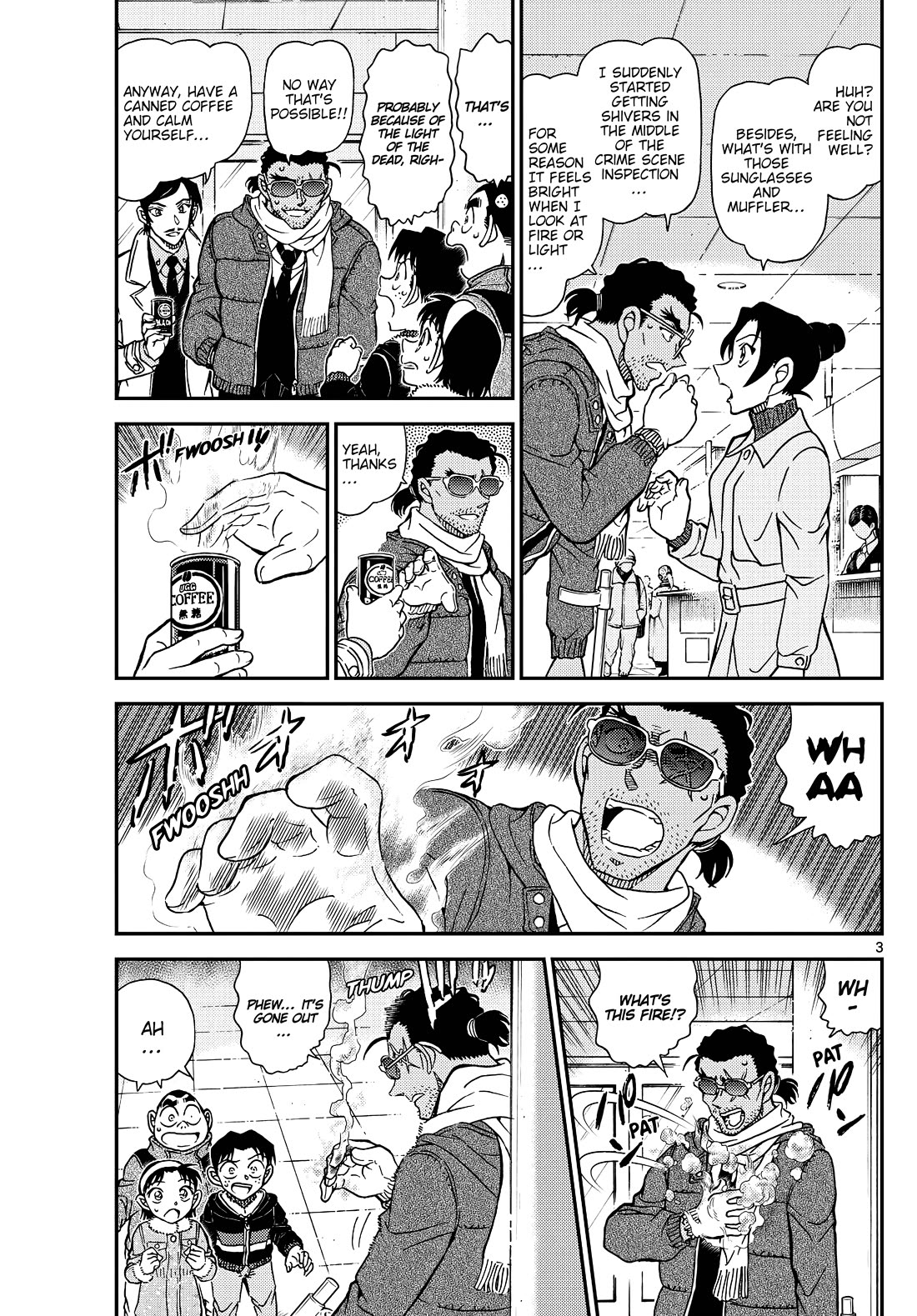 Detective Conan Chapter 1140 page 3 - Chapter 1140: An Entrusted Memento