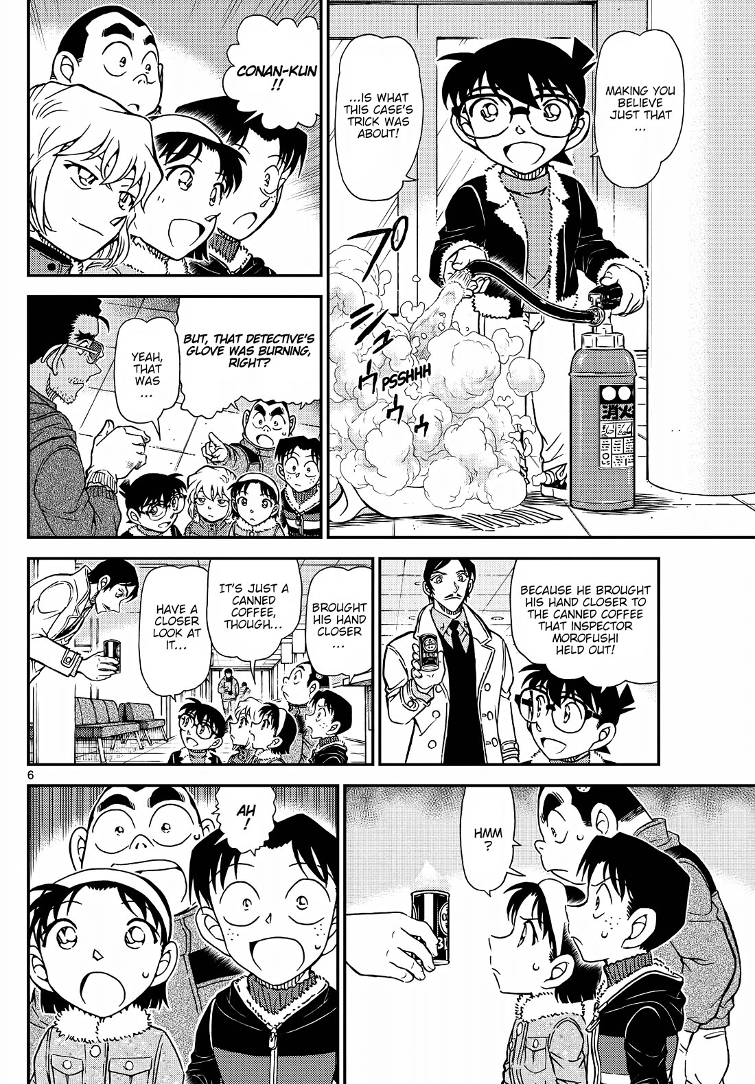 Detective Conan Chapter 1140 page 6 - Chapter 1140: An Entrusted Memento