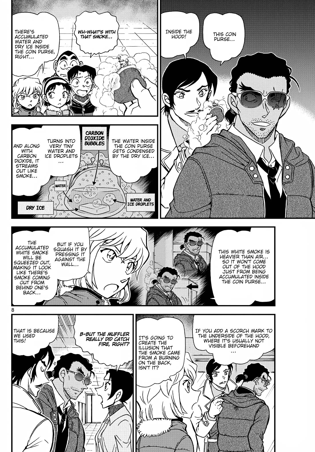 Detective Conan Chapter 1140 page 8 - Chapter 1140: An Entrusted Memento
