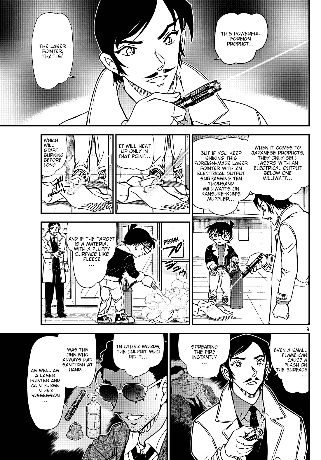Detective Conan Chapter 1140 page 9 - Chapter 1140: An Entrusted Memento