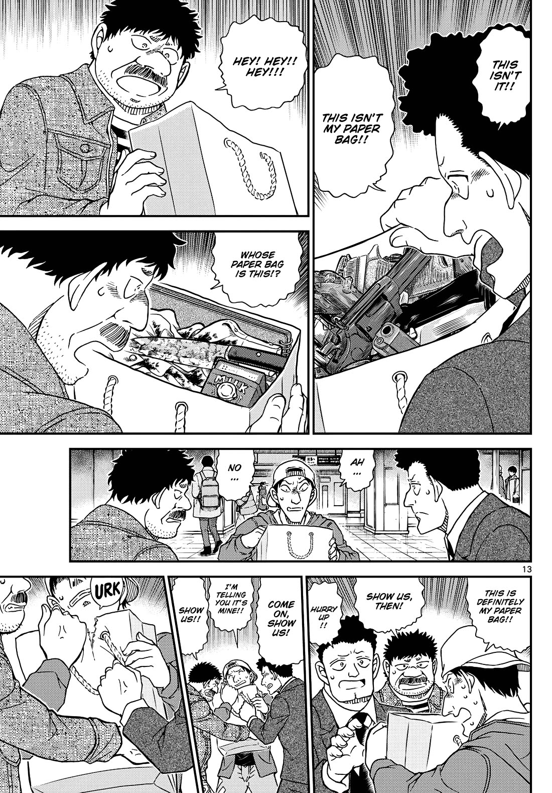 Detective Conan Chapter 1141 page 13 - Chapter 1141: Kogorou’s Secret Rendezvous