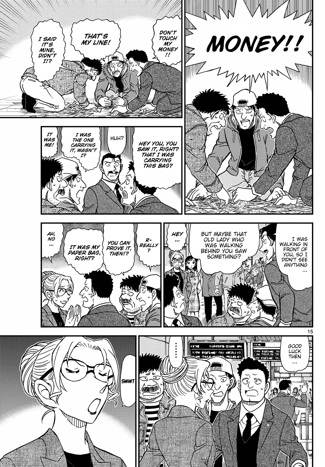 Detective Conan Chapter 1141 page 15 - Chapter 1141: Kogorou’s Secret Rendezvous