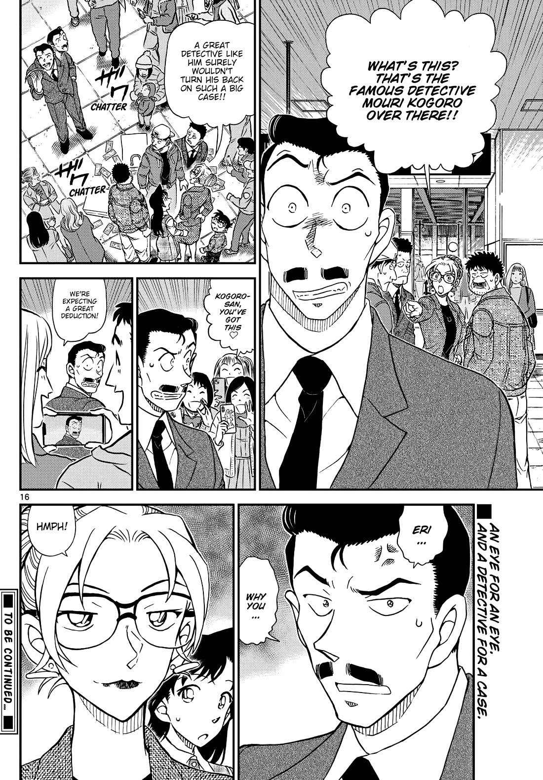Detective Conan Chapter 1141 page 16 - Chapter 1141: Kogorou’s Secret Rendezvous