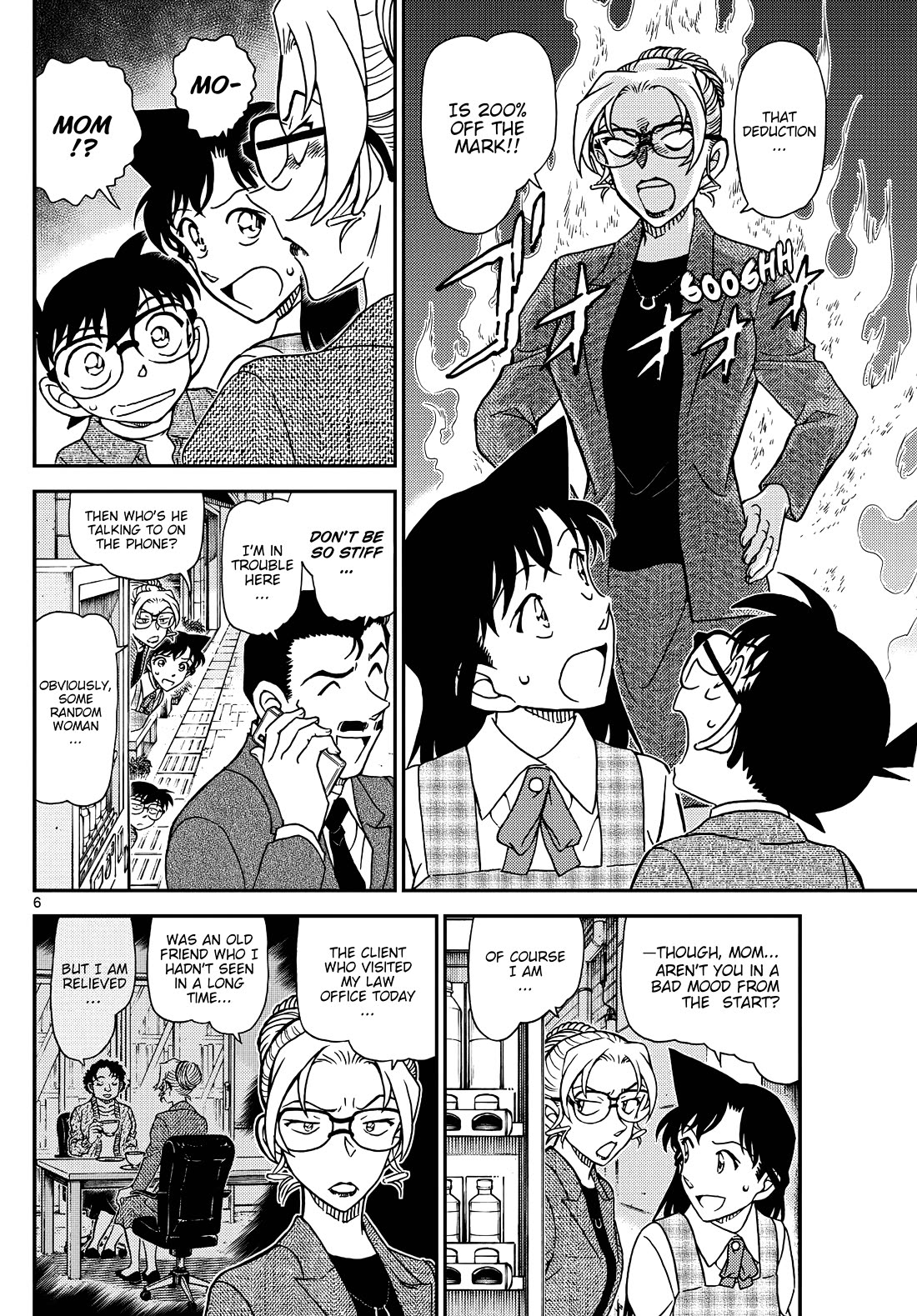 Detective Conan Chapter 1141 page 6 - Chapter 1141: Kogorou’s Secret Rendezvous