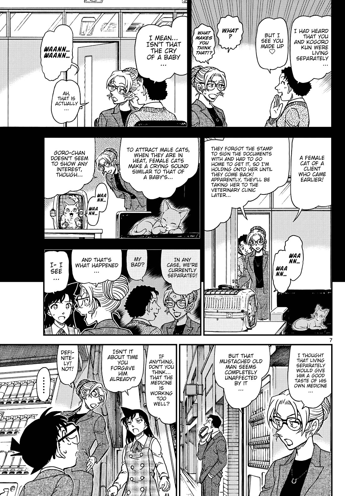 Detective Conan Chapter 1141 page 7 - Chapter 1141: Kogorou’s Secret Rendezvous