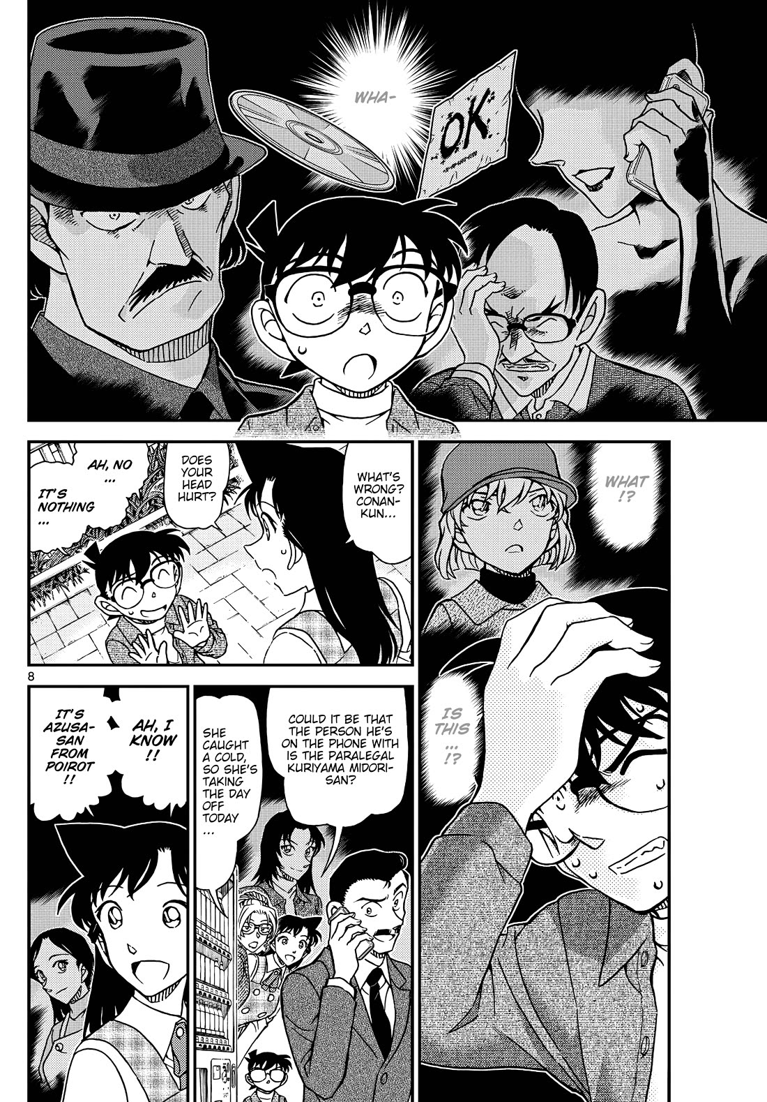 Detective Conan Chapter 1141 page 8 - Chapter 1141: Kogorou’s Secret Rendezvous