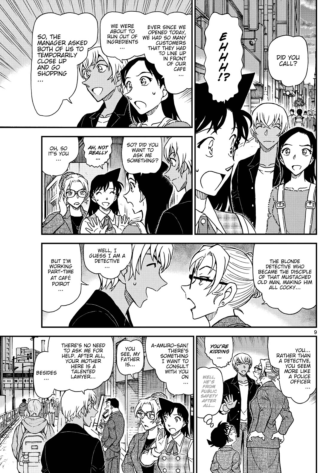 Detective Conan Chapter 1141 page 9 - Chapter 1141: Kogorou’s Secret Rendezvous