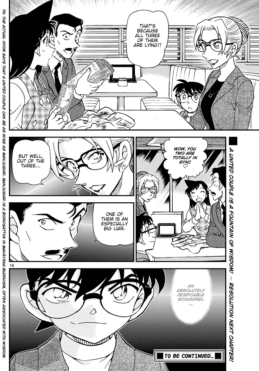 Detective Conan Chapter 1142 page 16 - Chapter 1142: The Liar Is…