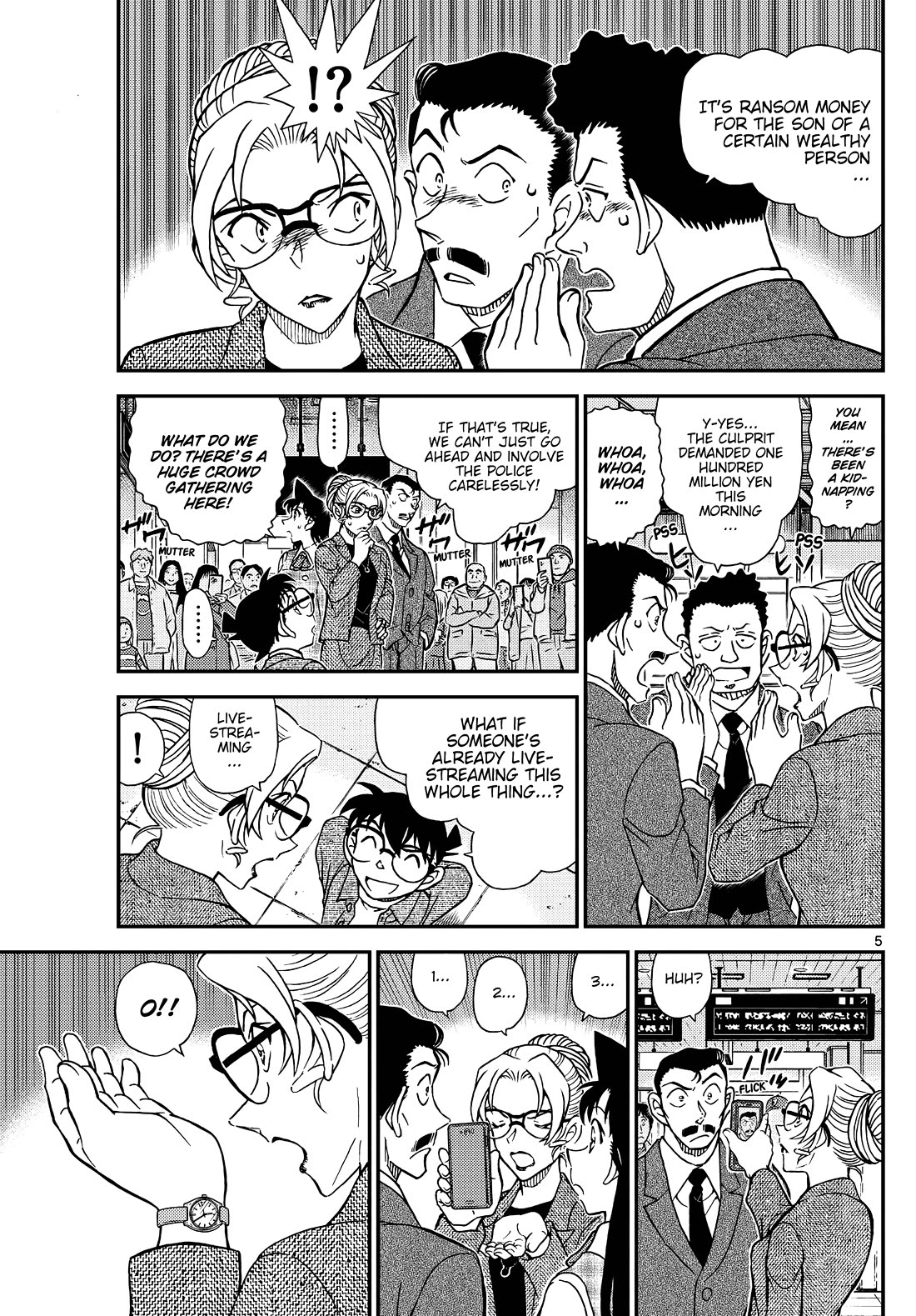 Detective Conan Chapter 1142 page 5 - Chapter 1142: The Liar Is…