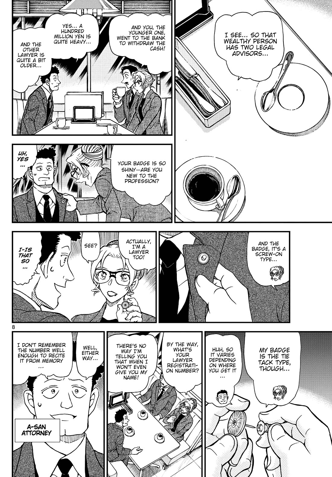Detective Conan Chapter 1142 page 8 - Chapter 1142: The Liar Is…