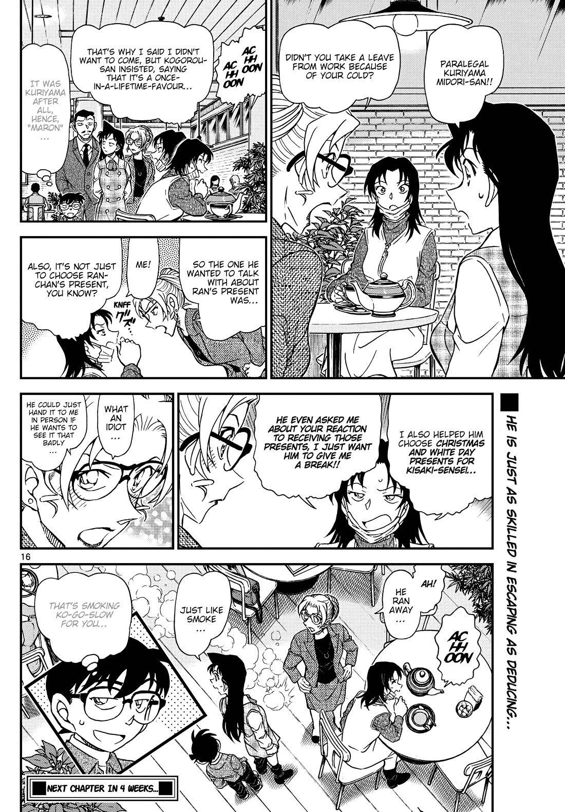 Detective Conan Chapter 1143 page 17 - Chapter 1143: Like A Wisp Of Smoke