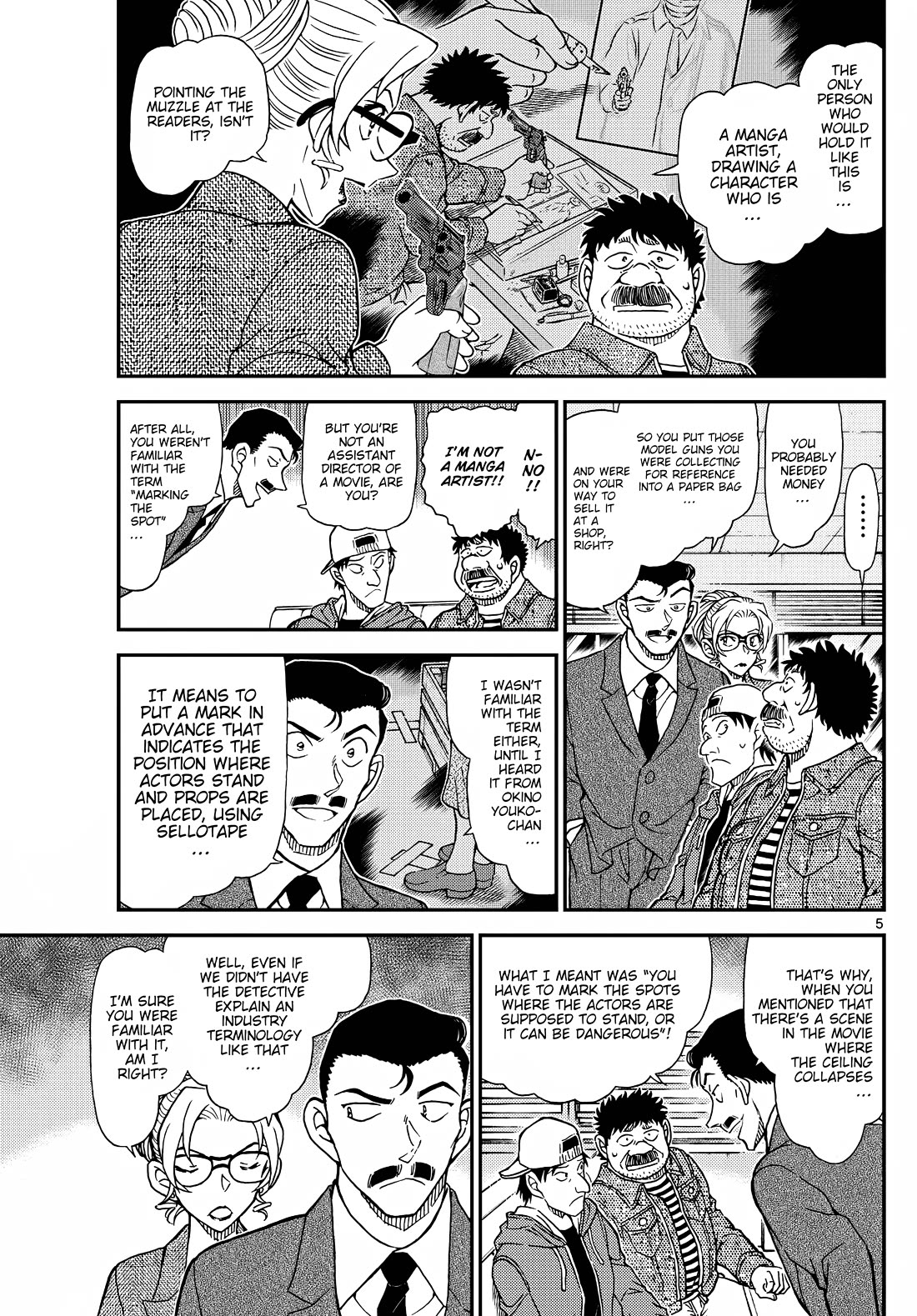 Detective Conan Chapter 1143 page 6 - Chapter 1143: Like A Wisp Of Smoke