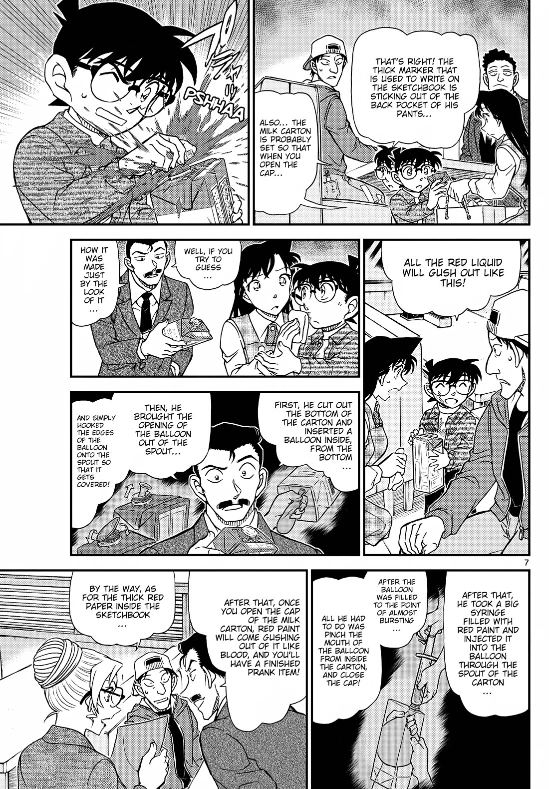 Detective Conan Chapter 1143 page 8 - Chapter 1143: Like A Wisp Of Smoke