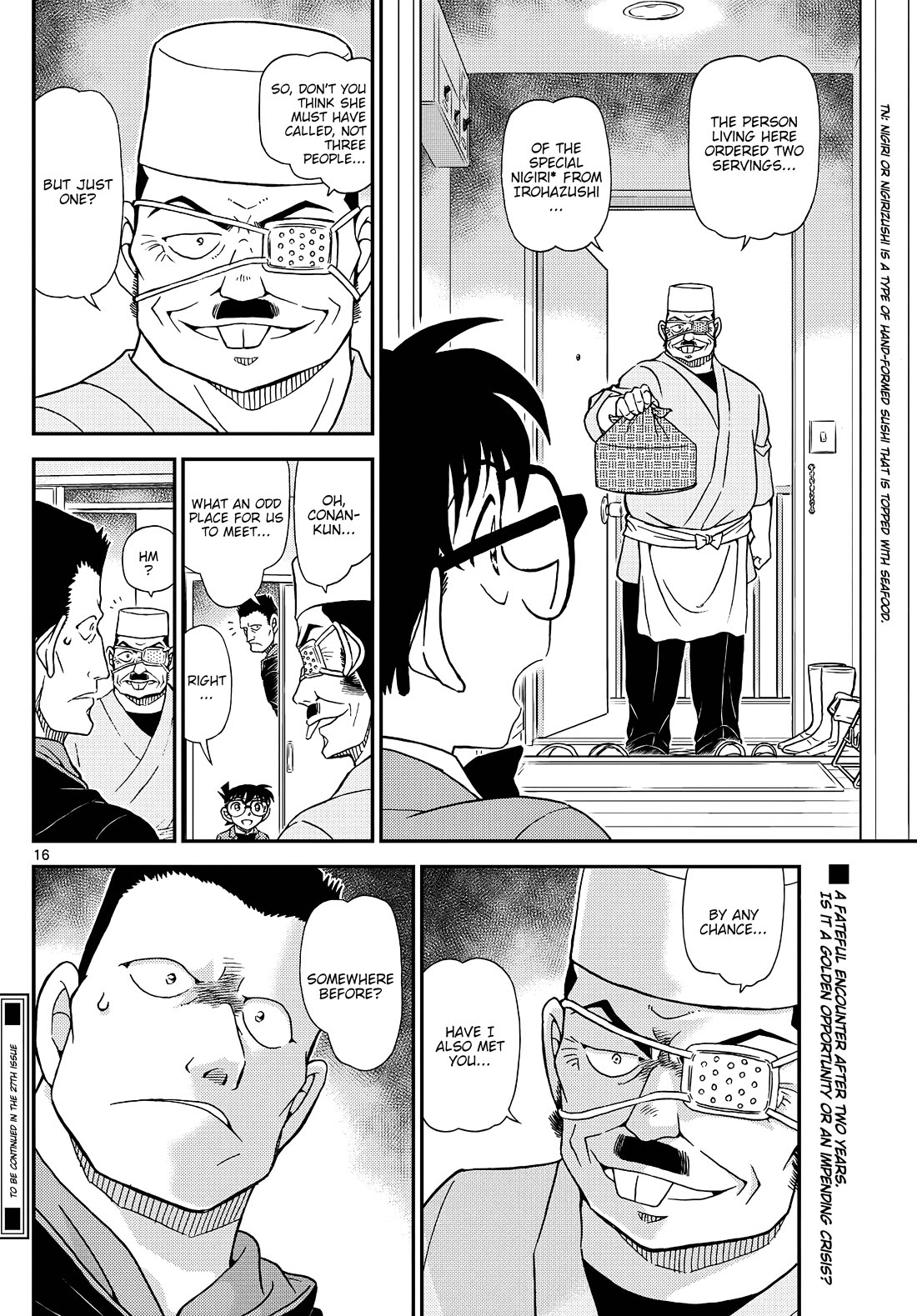 Detective Conan Chapter 1144 page 17 - Chapter 1144: The Man Who Was Summoned